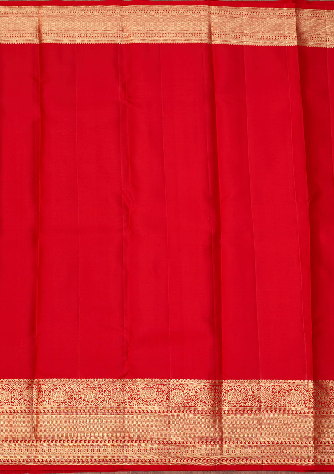 Red Dharmavaram Pure Silk Saree With Matching Blouse Piece