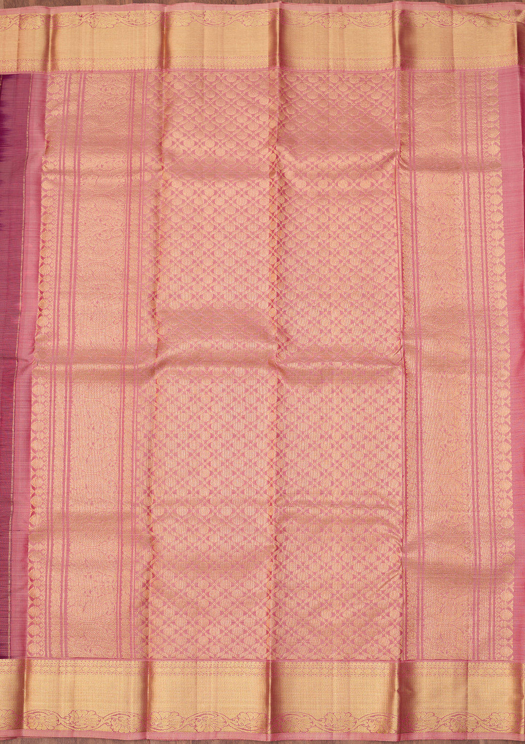 Wine Dharmavaram Pure Silk Saree With Matching Blouse Piece