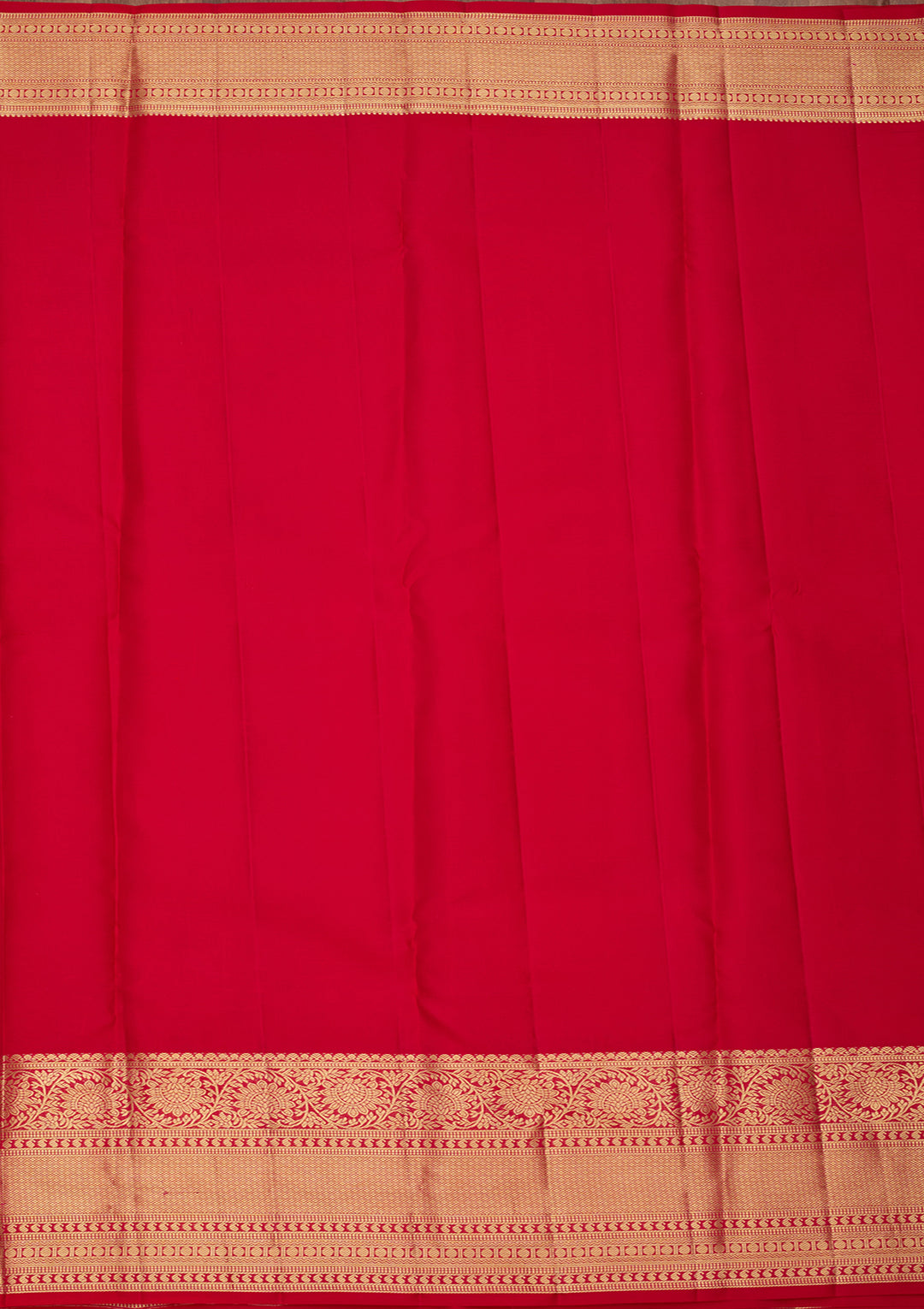 Rani Pink Pure Silk Jaal Saree With Matching Blouse Piece