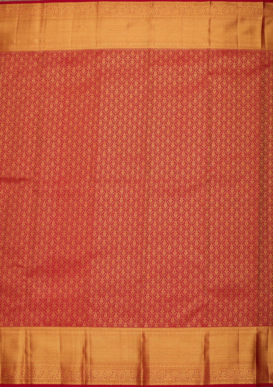 Maroon Pure Silk Jaal Saree With Matching Blouse Piece