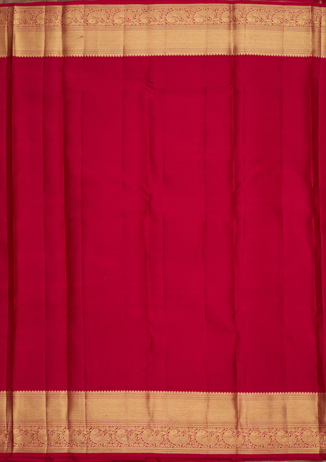 Rani Pink Pure Silk Jaal Saree With Matching Blouse Piece