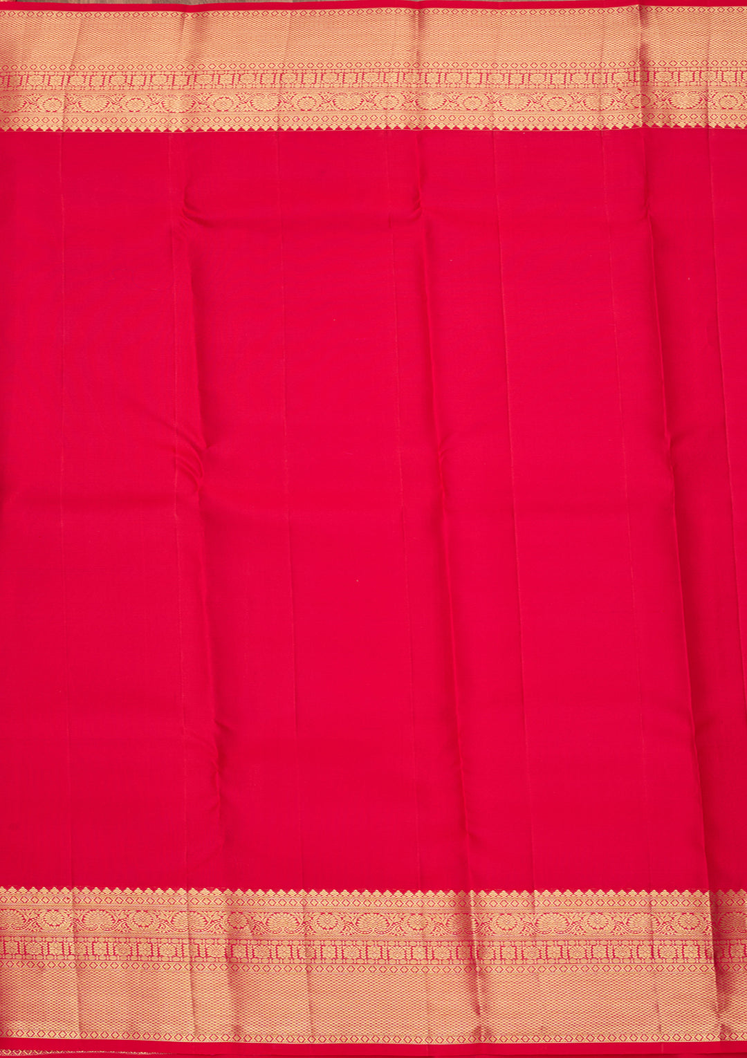 Rani Pink Pure Silk Jaal Saree With Matching Blouse Piece