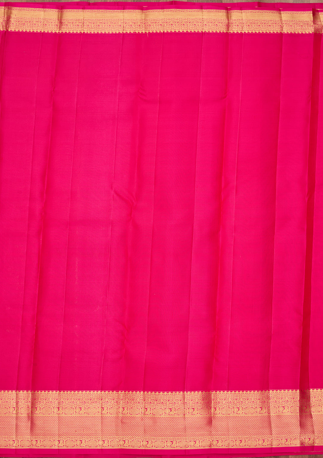 Rani Pink Pure Silk Jaal Saree With Matching Blouse Piece