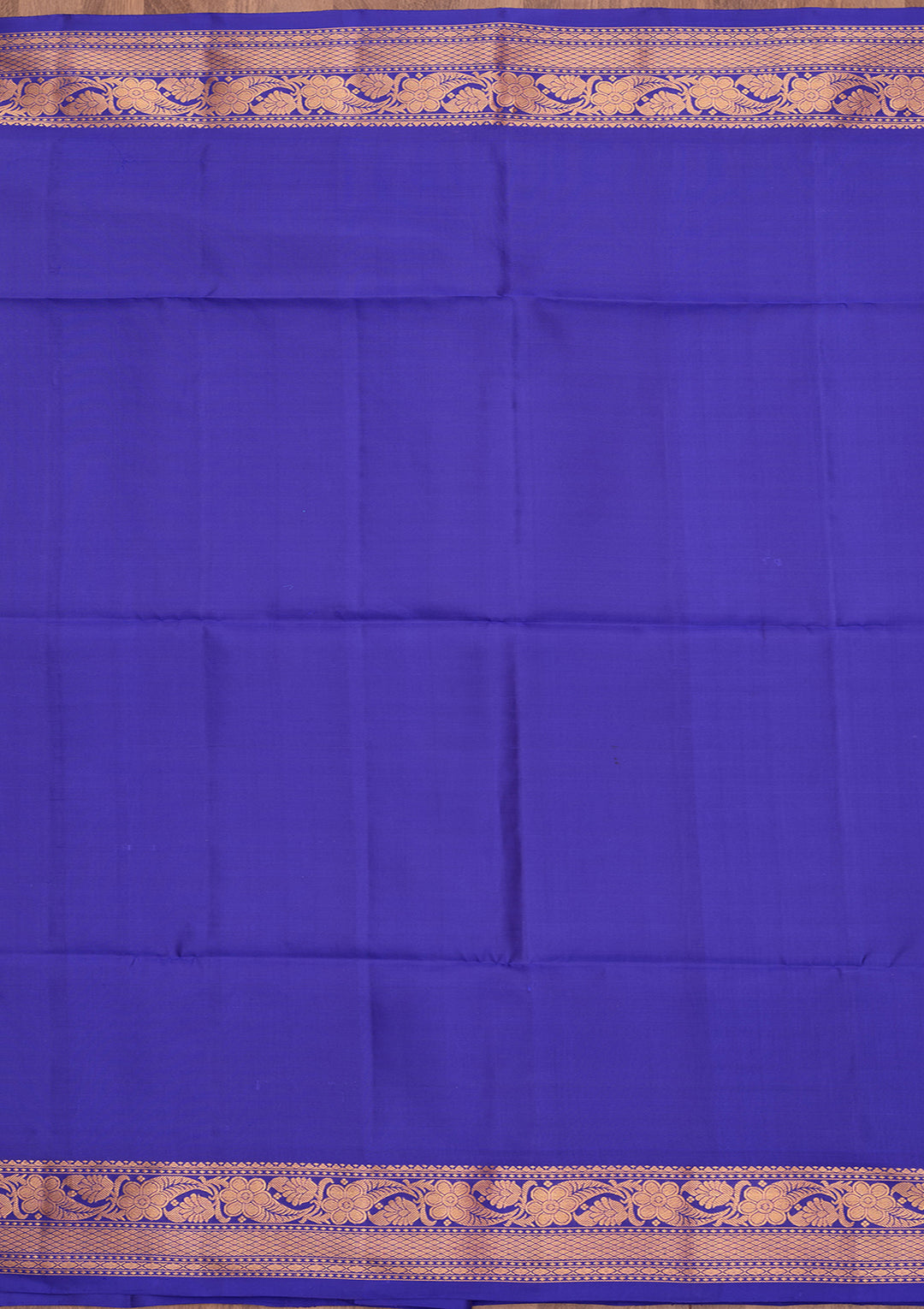 Turquoise Blue Pure Opada Silk Buti Saree With Matching Blouse Piece