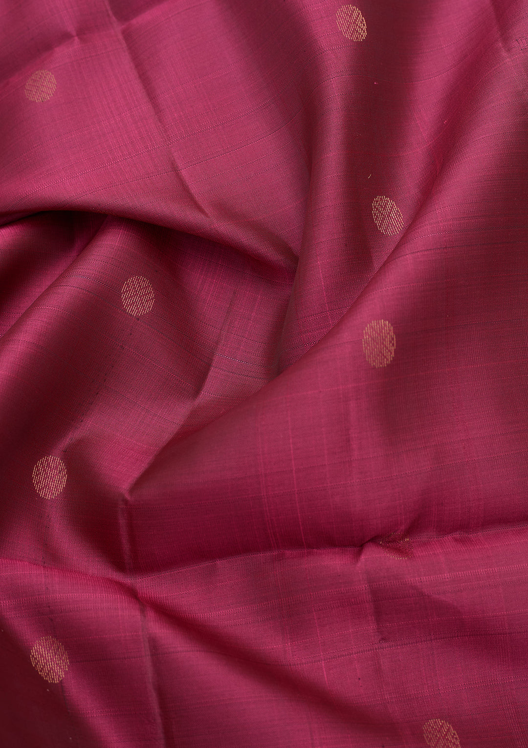 Onion Pink Pure Opada Silk Buti Saree With Matching Blouse Piece