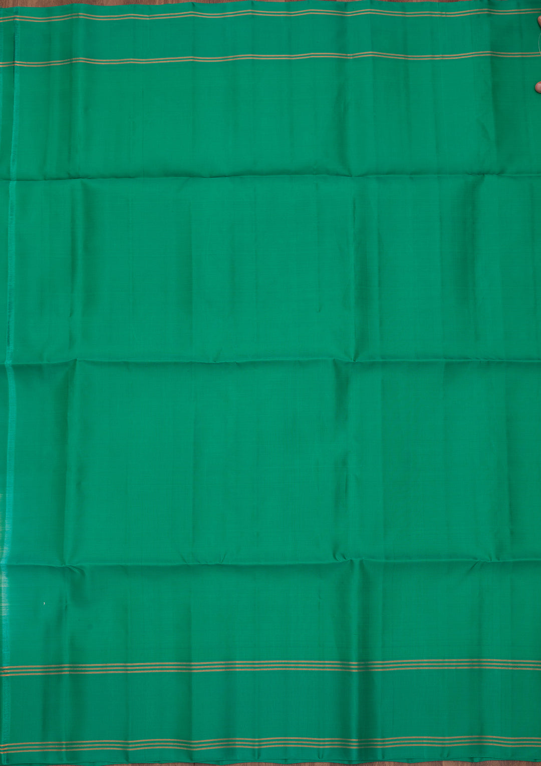Sea Green Pure Opada Silk Buti Saree With Matching Blouse Piece