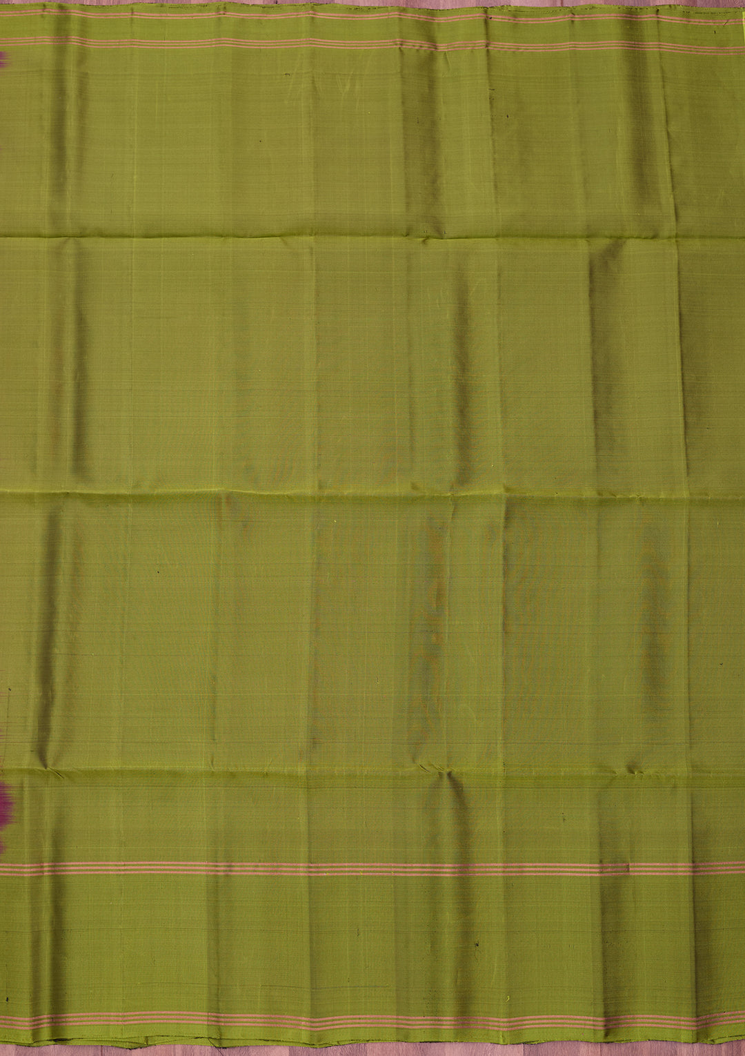 Magenta Pink Pure Opada Silk Buti Saree With Matching Blouse Piece