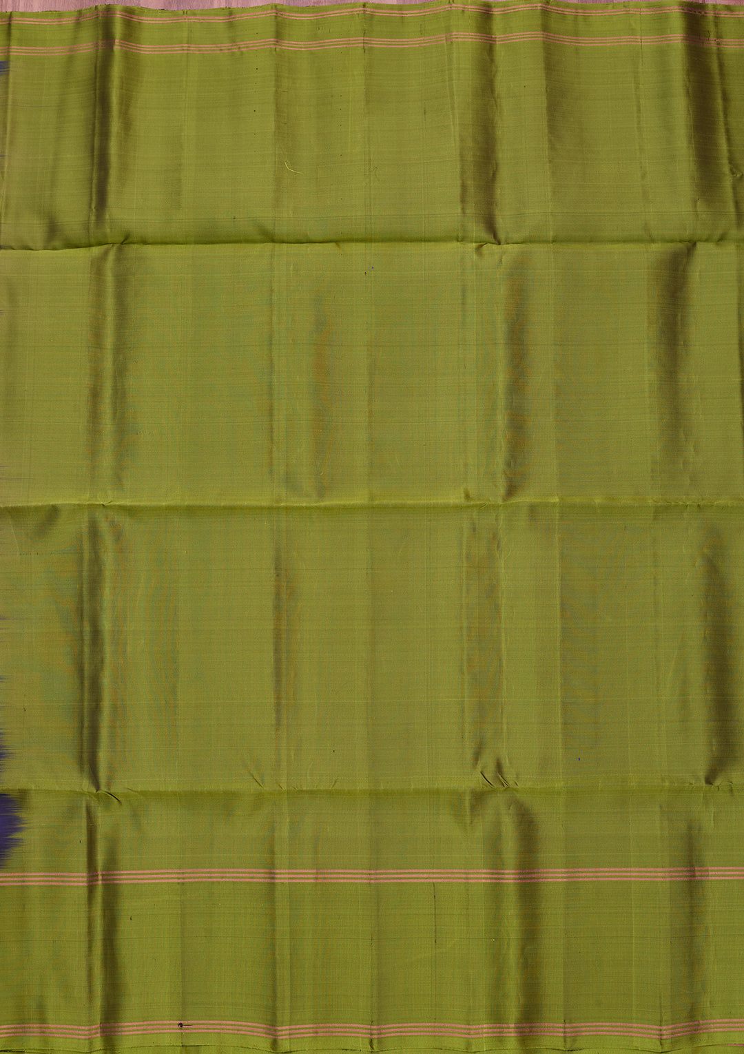 Royal Blue Pure Opada Silk Buti Saree With Matching Blouse Piece