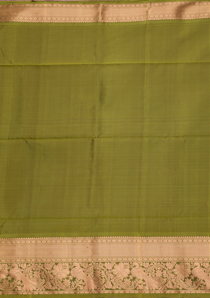 Black Pure Opada Silk Buti Saree With Matching Blouse Piece