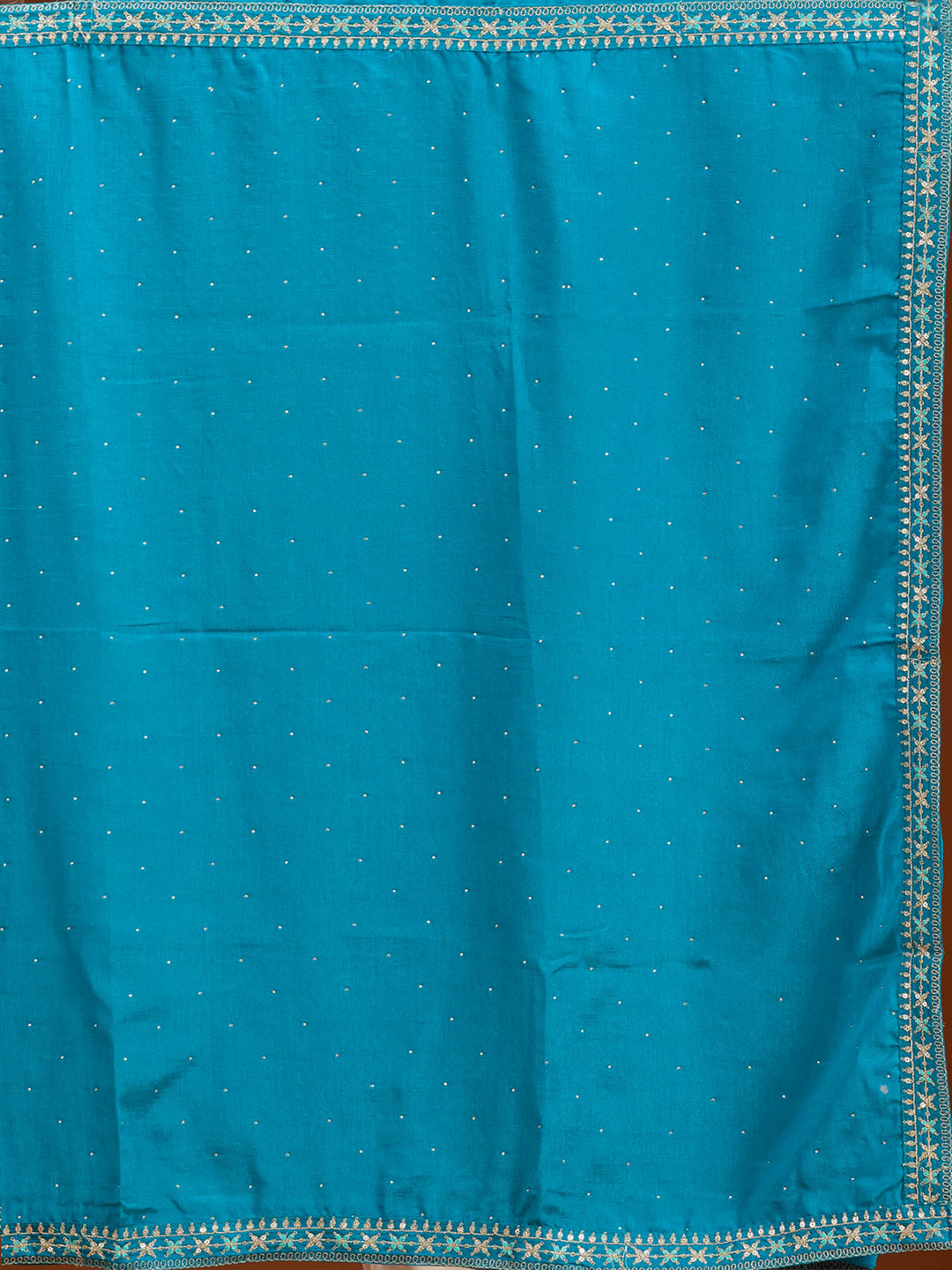 Rama Green Soft Raw Silk Gold Zariwork Straight Kurta With Pant Regular And Dupatta