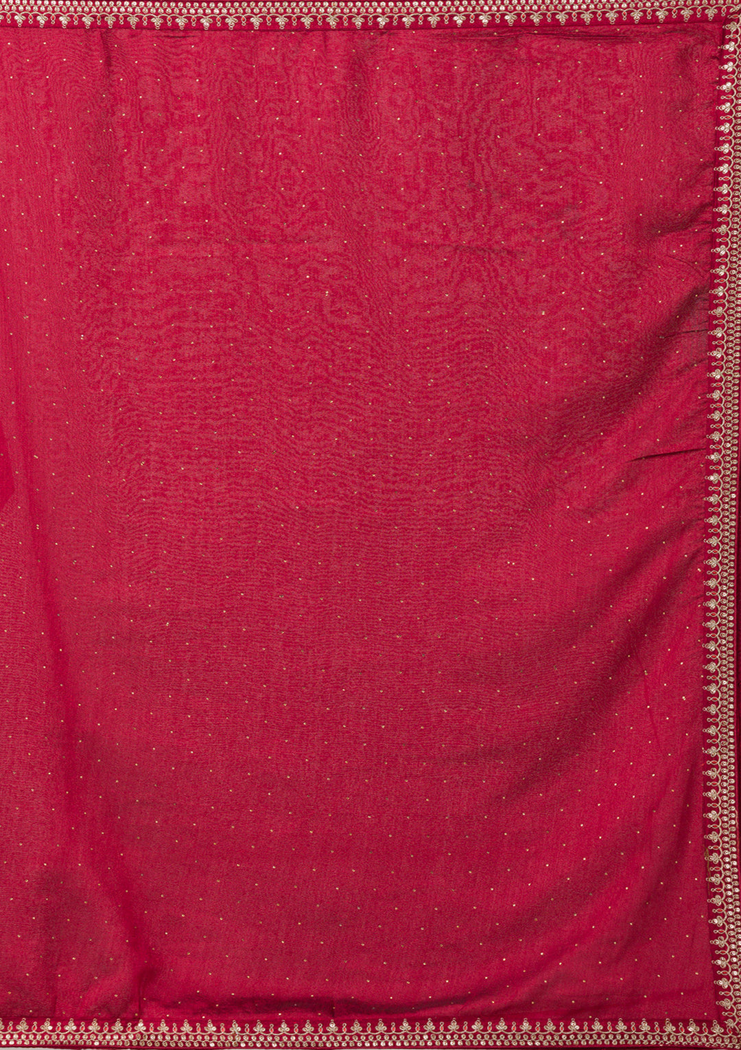 Maroon Sequins Raw Silk Readymade Salwar Suit