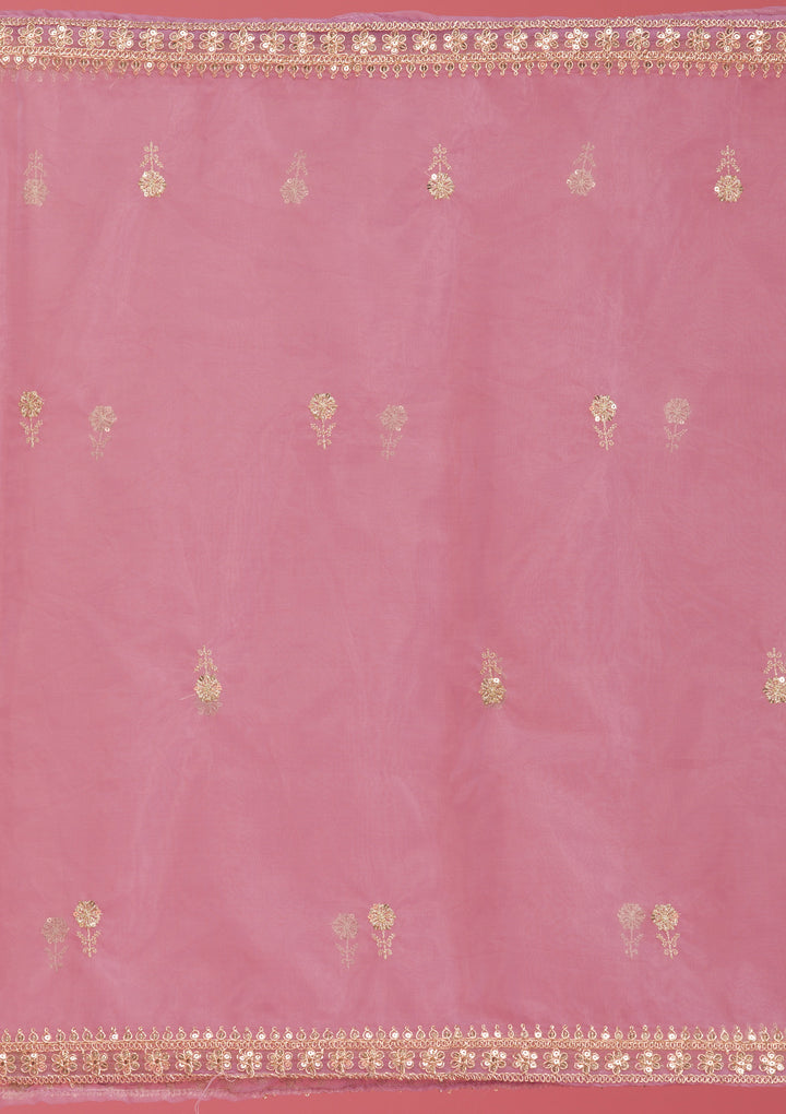 Lavender Cording Chanderi Readymade Salwar Suit