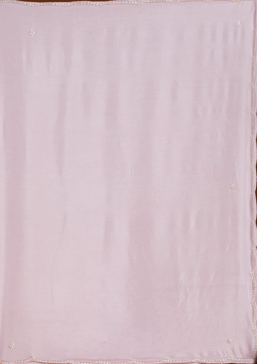 Baby Pink Cutdana Tissue Readymade Salwar Suit