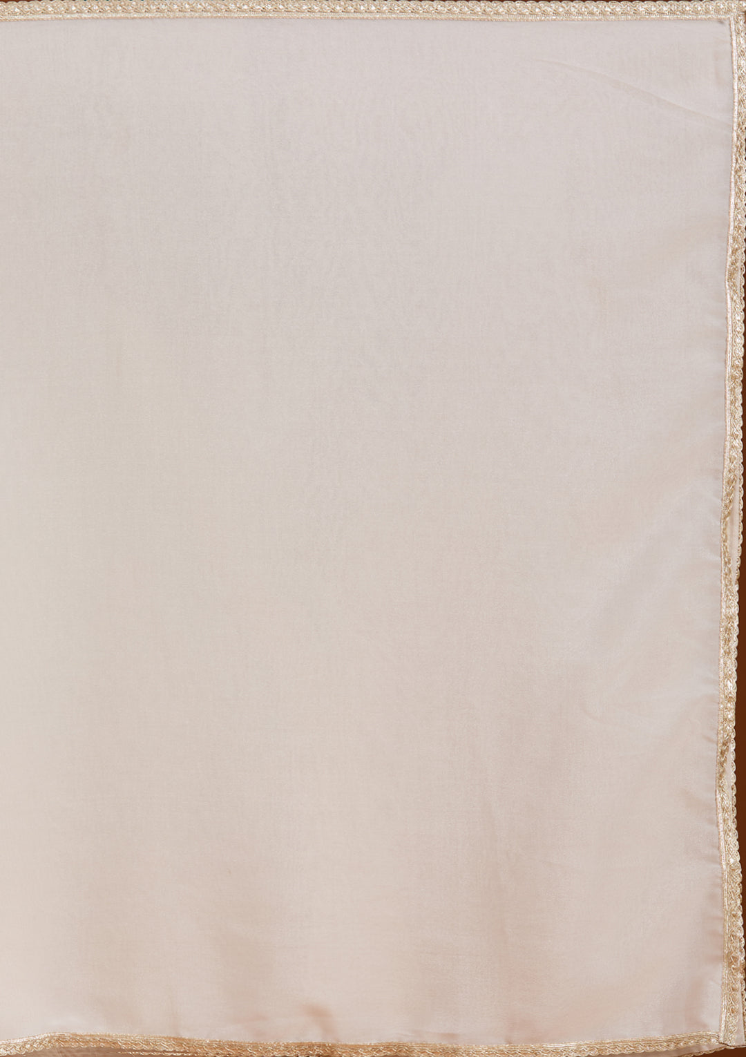 Beige Threadwork Georgette Readymade Salwar Suit