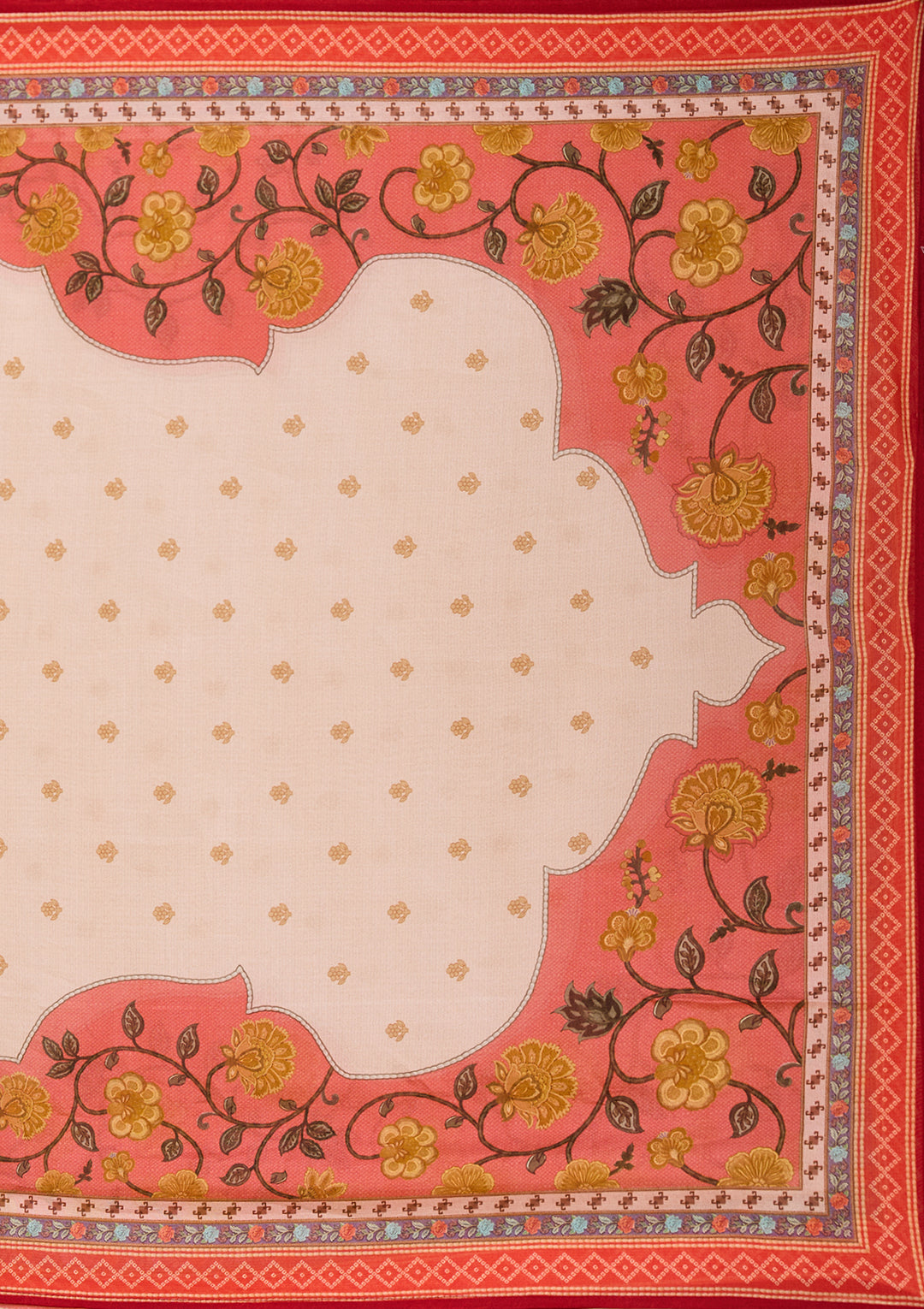 Peach  Crepe Readymade Salwar Suit