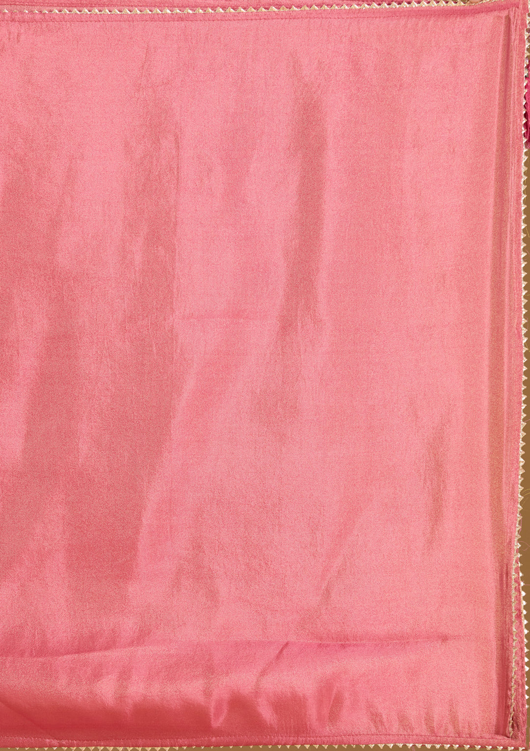 Gajari Pink Threadwork Satin Readymade Salwar Suit