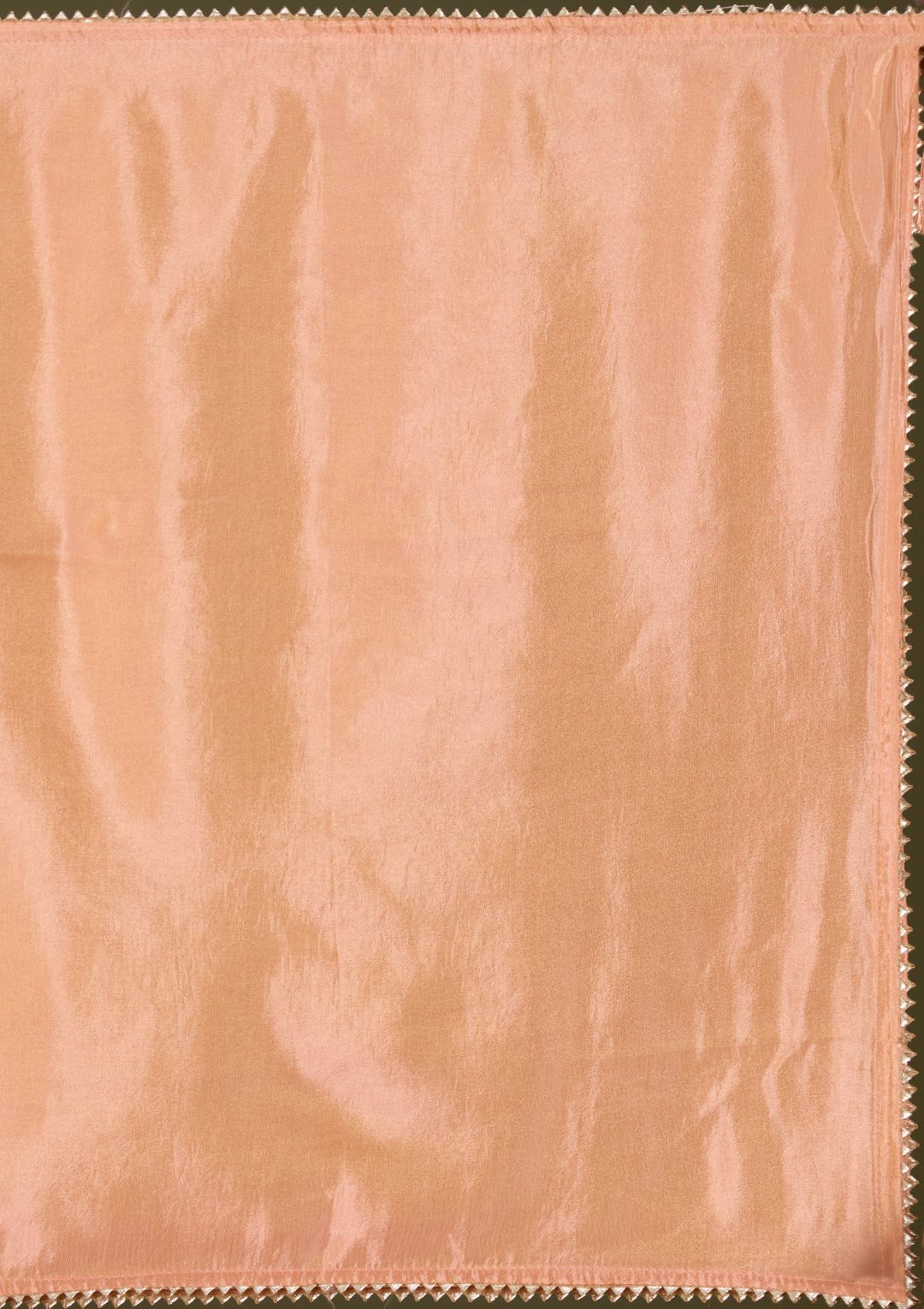 Light Orange Threadwork Satin Readymade Salwar Suit