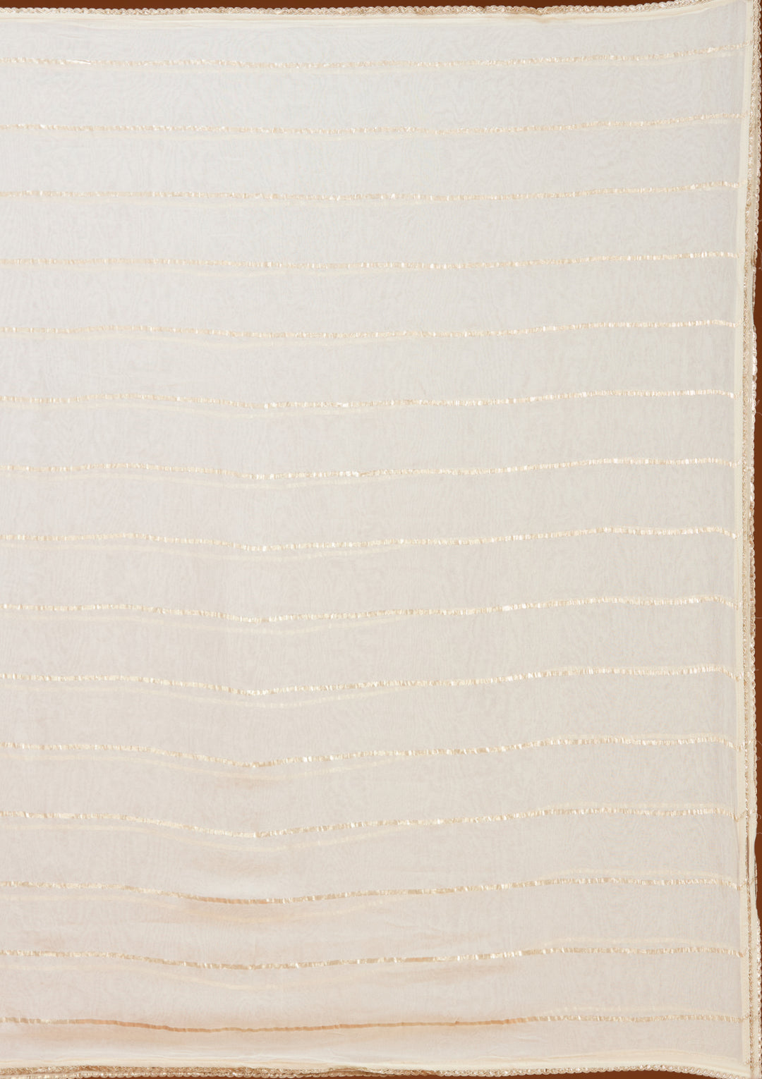 Off White Tissue Cutdana Straight Kurta With Sharara And Dupatta
