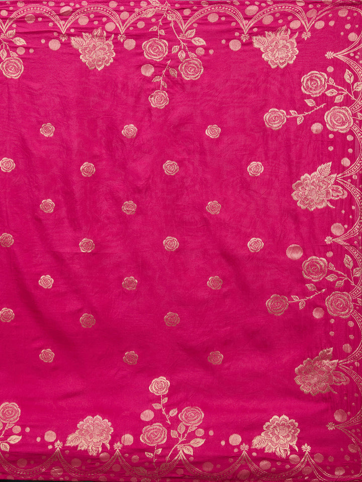 Purple Cording Chanderi Readymade Salwar Suit