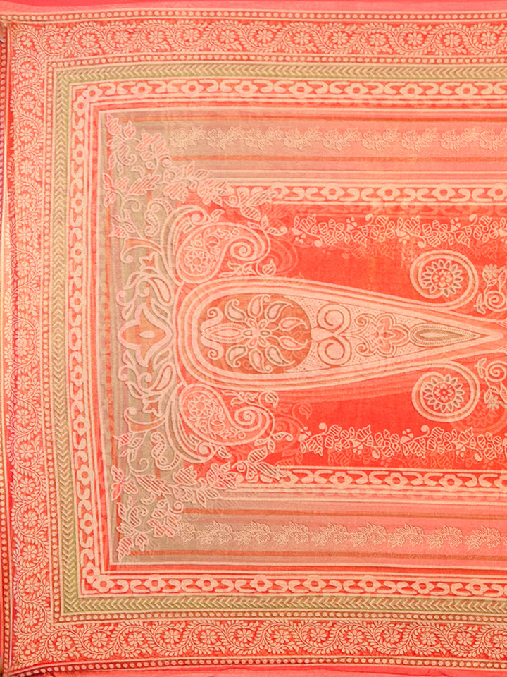 Gajari Pink Cutdana Chanderi Readymade Salwar Suit