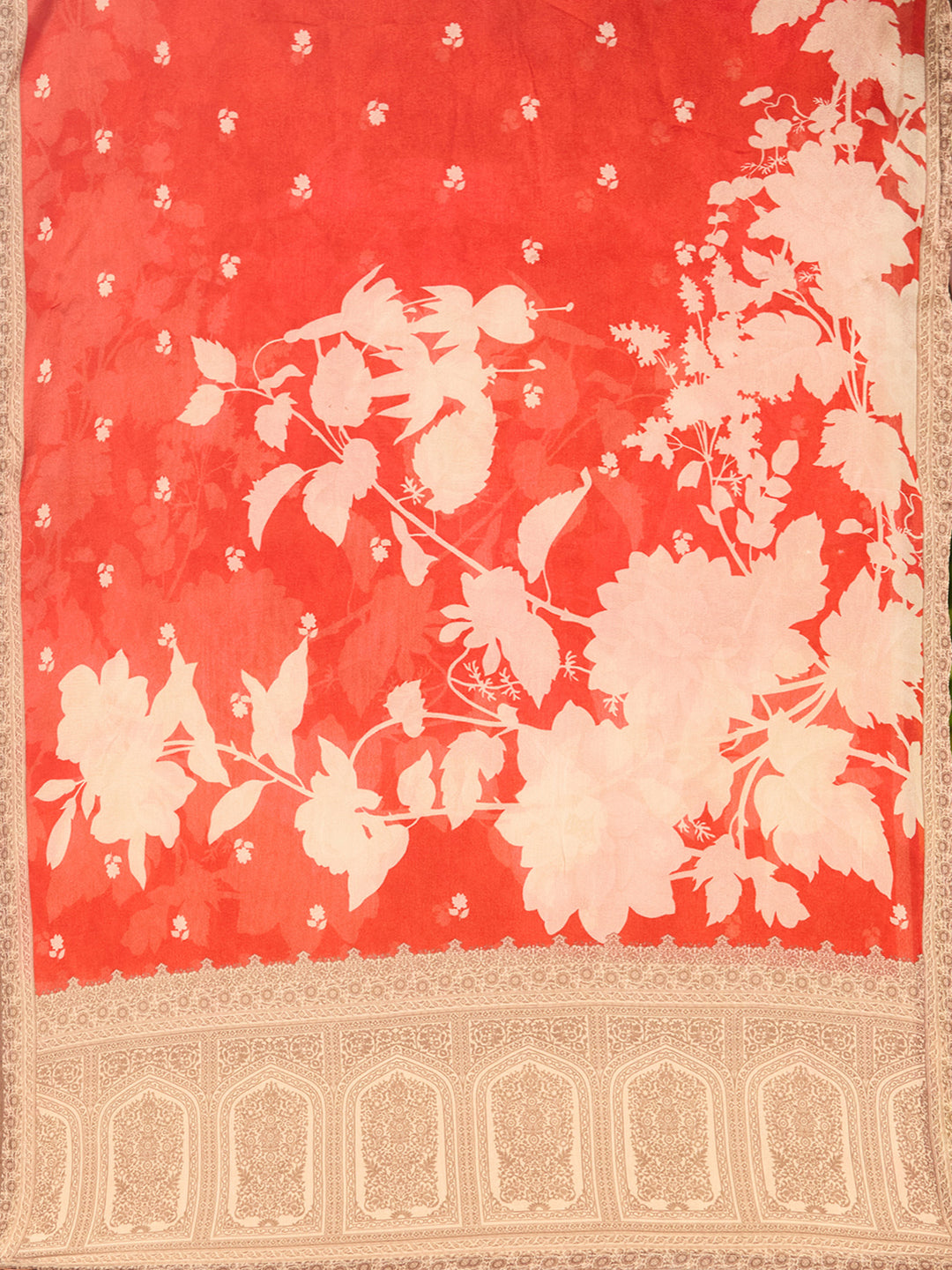 Rust Cutdana Satin Readymade Salwar Suit