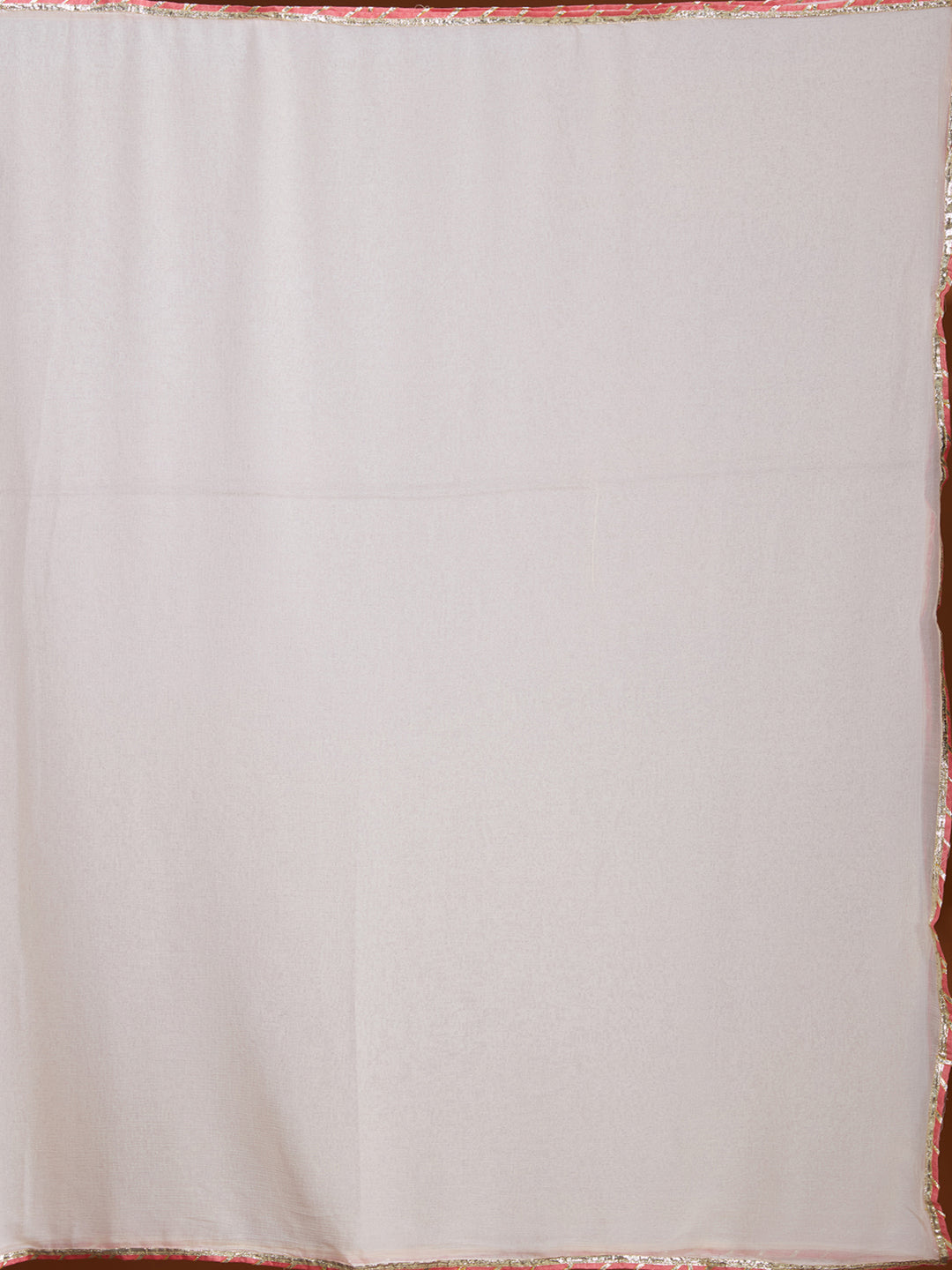 Beige Cording Chanderi Readymade Salwar Suit