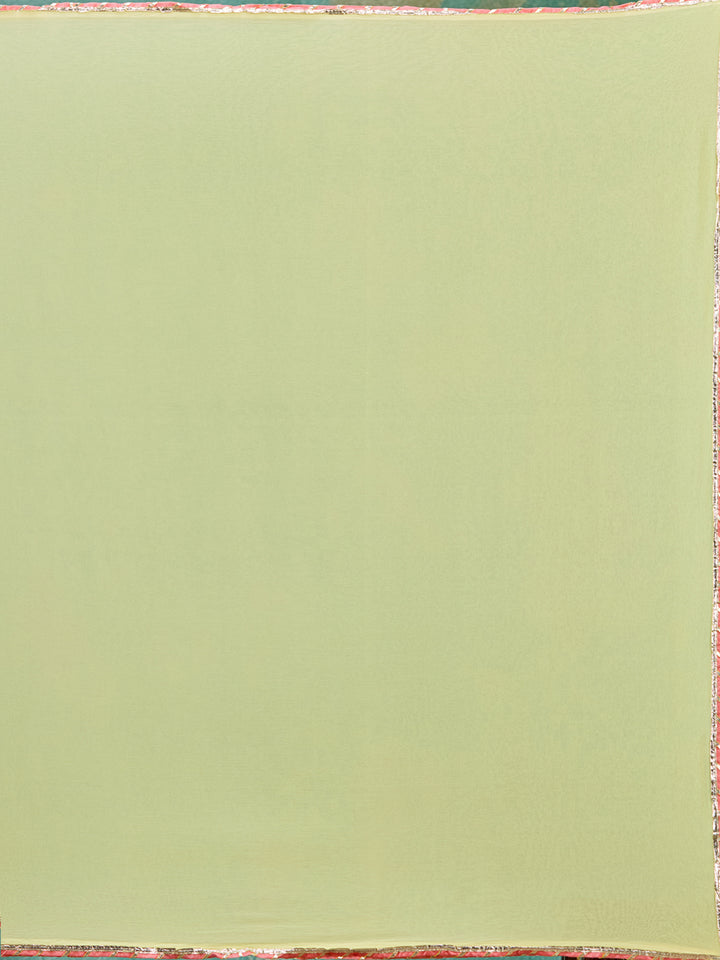 Yellow Cording Chanderi Readymade Salwar Suit