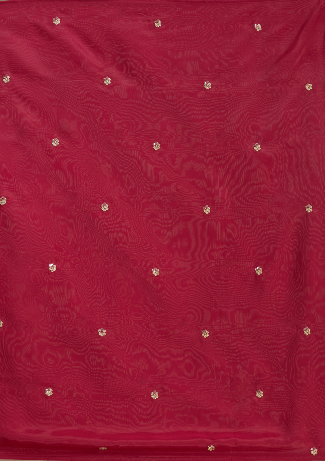 Onion Pink Threadwork Semi Crepe Readymade Salwar Suit