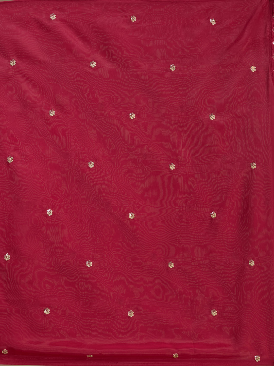 Onion Pink Threadwork Semi Crepe Readymade Salwar Suit