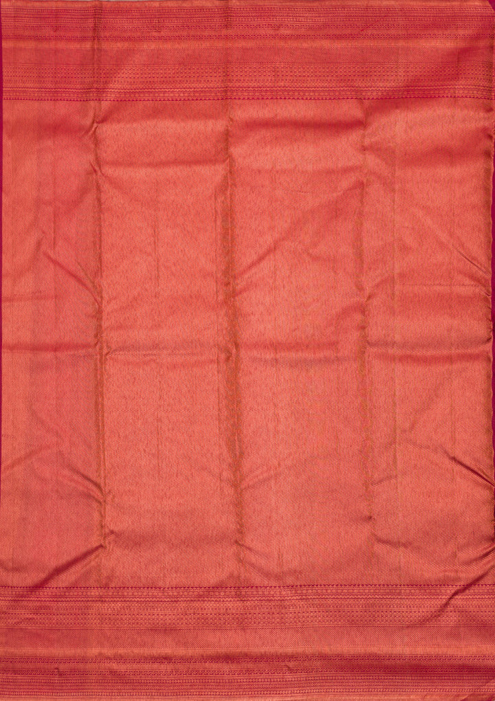 Bottle Green Silk Jaal Antique Zariwork Saree With Matching Blouse Piece