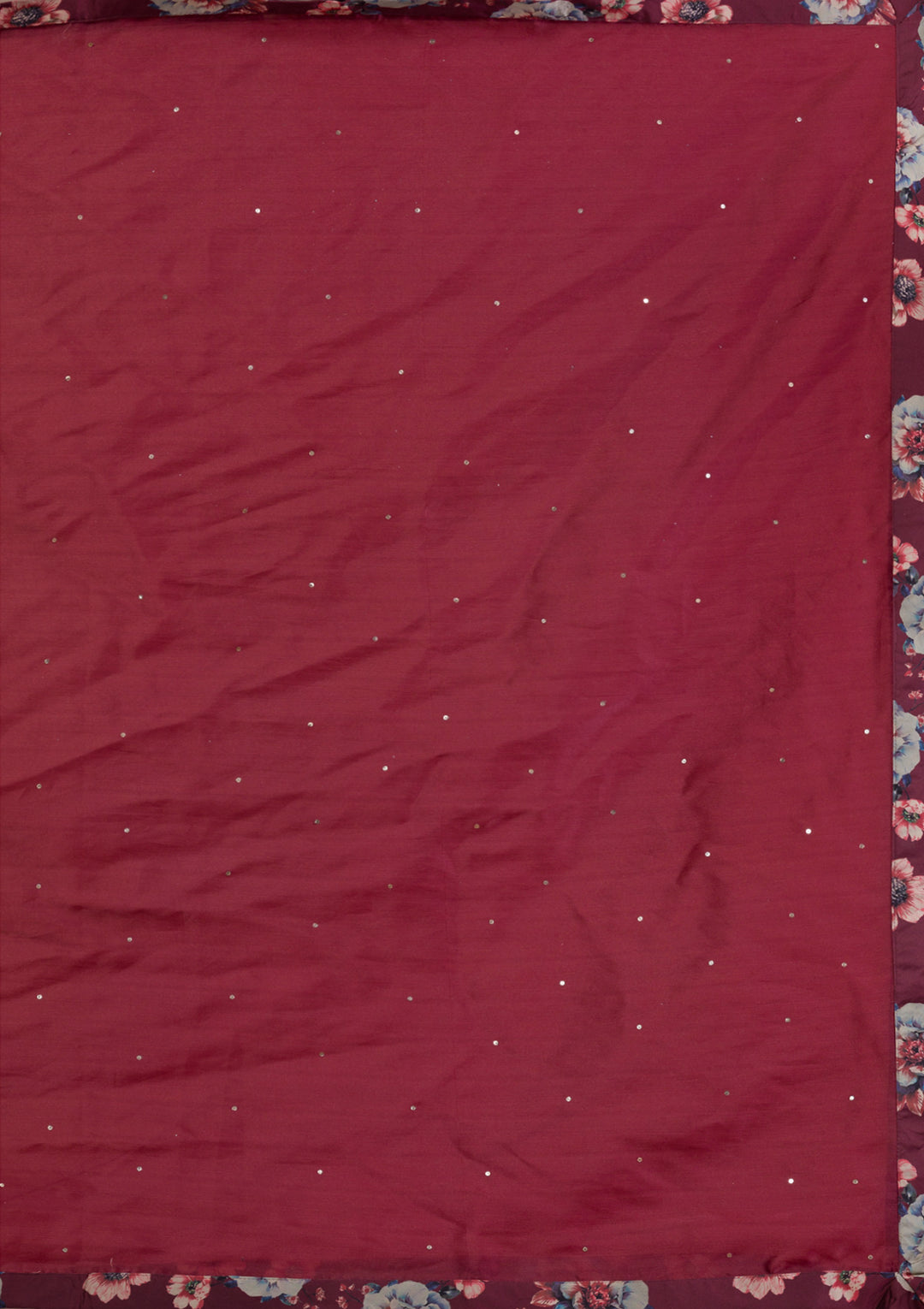 Brown Cutdana Satin Readymade Lehenga