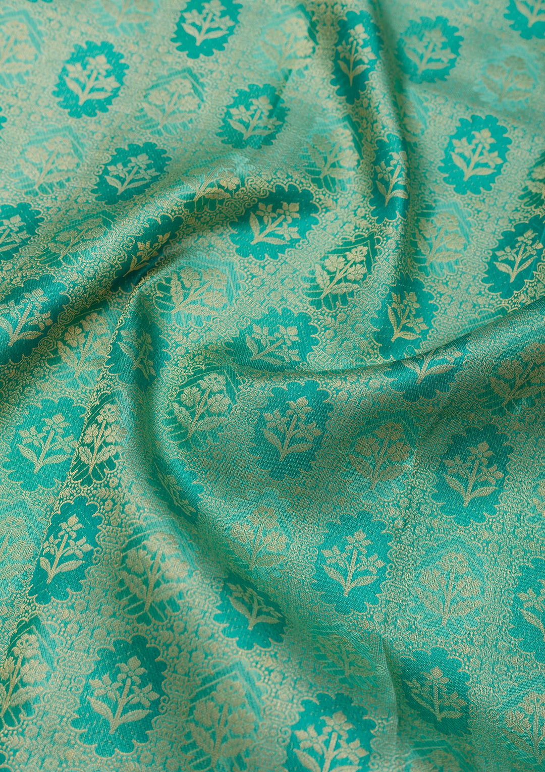 Green Zariwork Pure Silk Saree