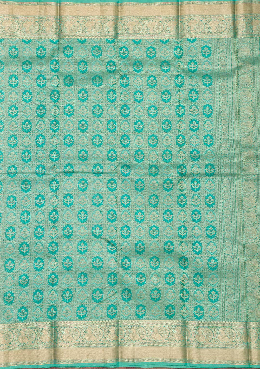 Green Zariwork Pure Silk Saree