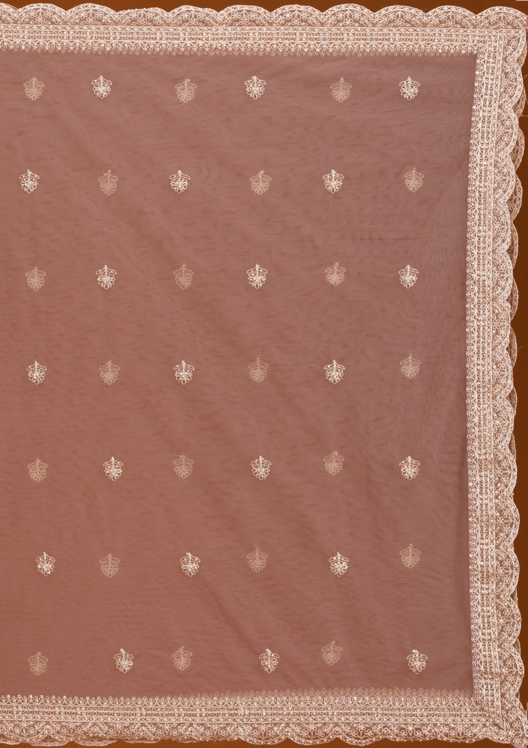 Lavender Zariwork Net Readymade Lehenga