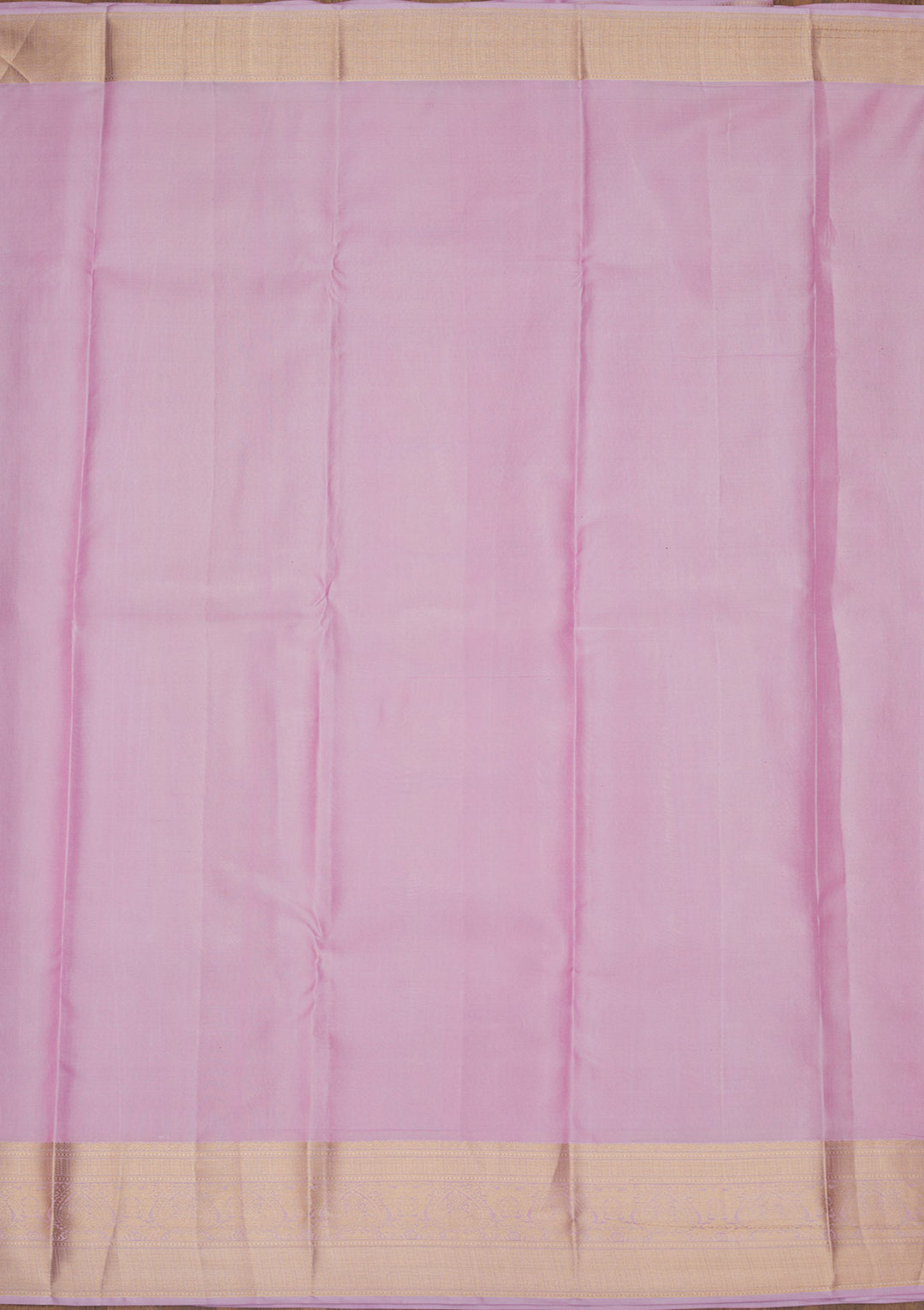 Lavender Pure Silk Jaal Zariwork Saree With Matching Blouse Piece