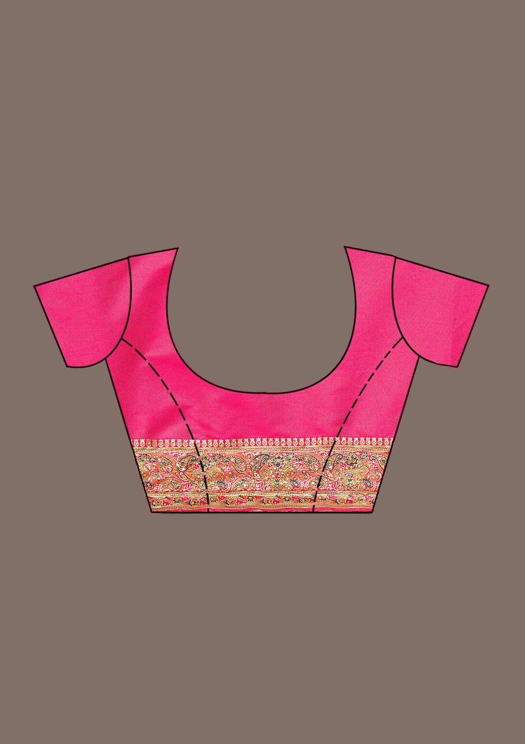 Leaf Green Cutdana Art Silk Saree