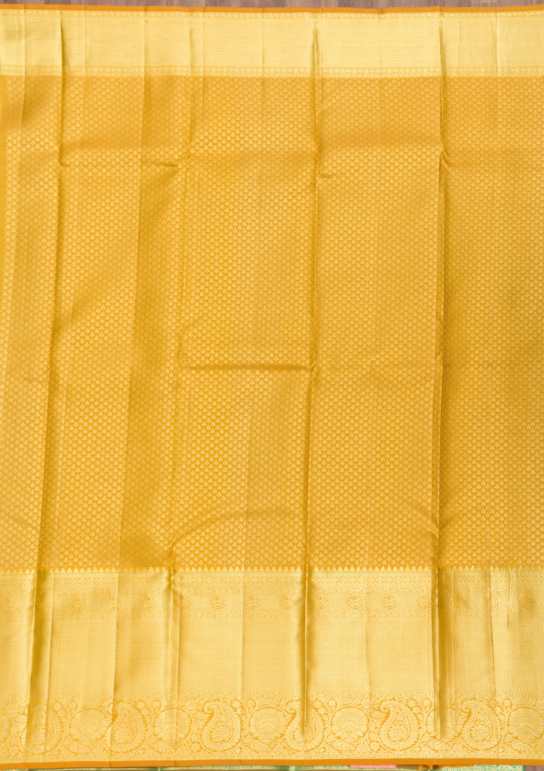 Leaf Green Zariwork Kanjivaram Pure Silk Saree