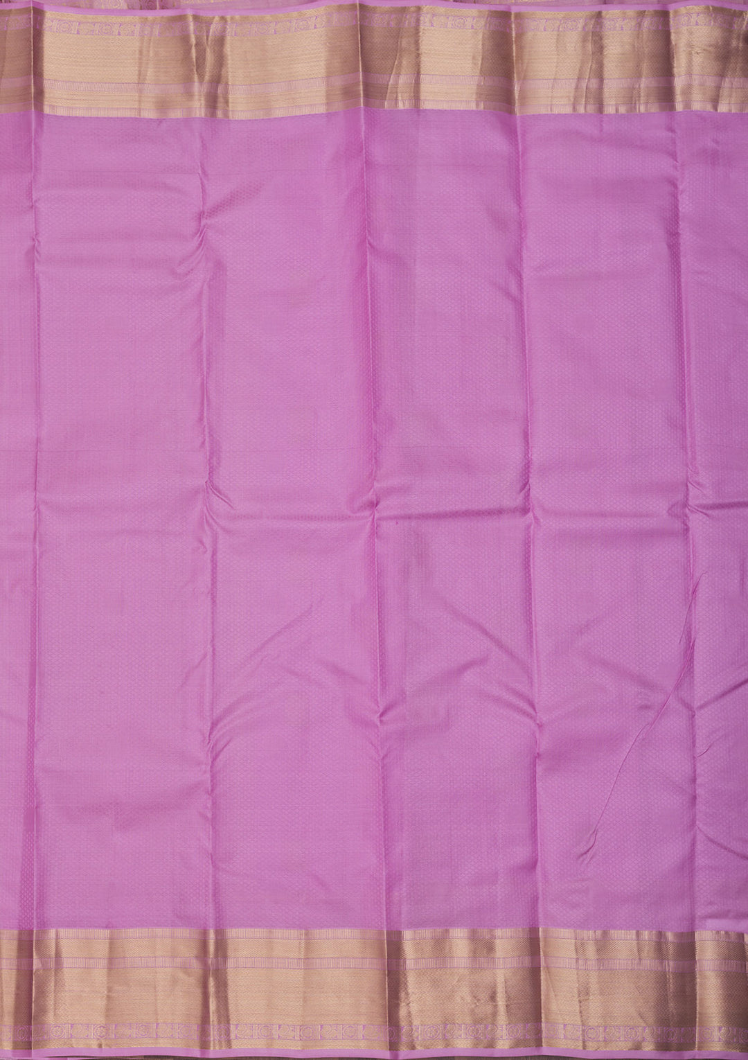 Mauve Silk Buti Gold Zariwork Saree With Matching Blouse Piece