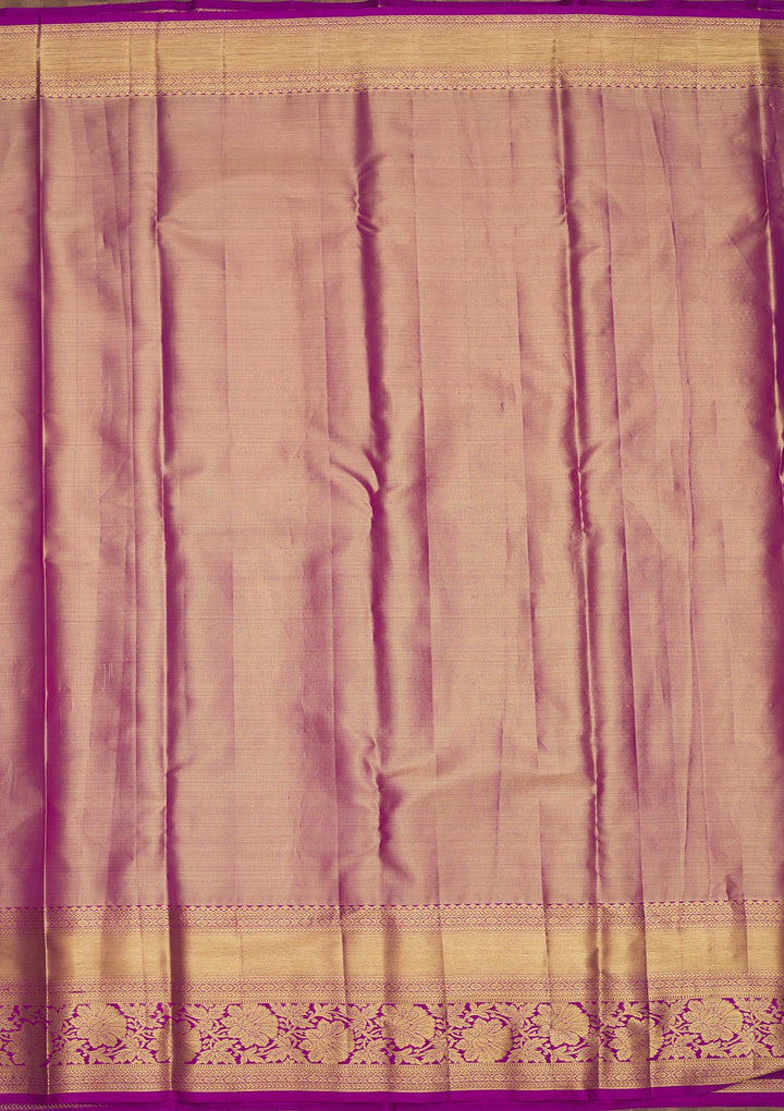 Multi Tissue Jaal Saree With Matching Blouse Piece