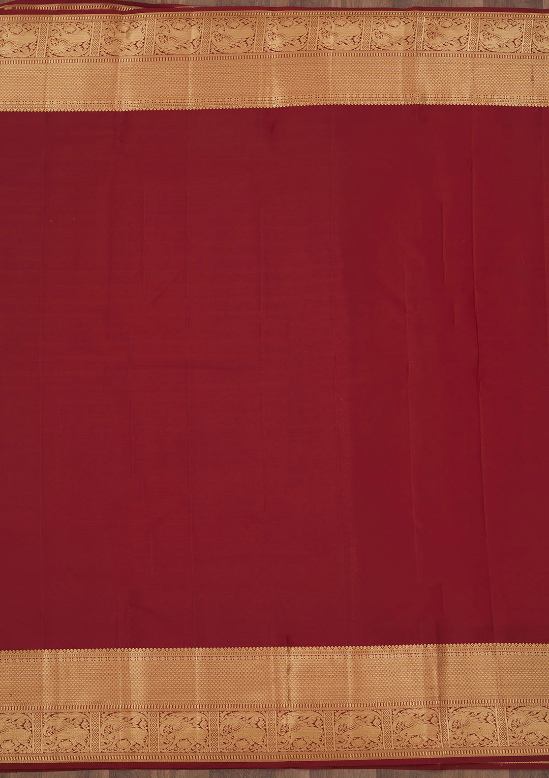 Mustard Zariwork Pure Silk Saree