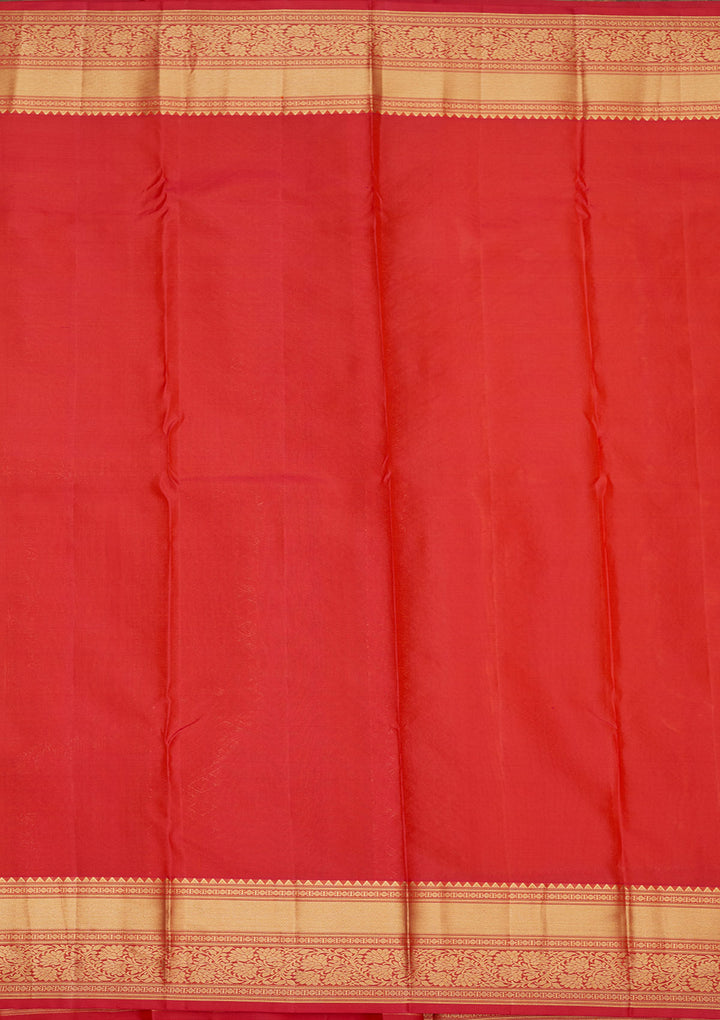 Mustard Zariwork Pure Silk Saree