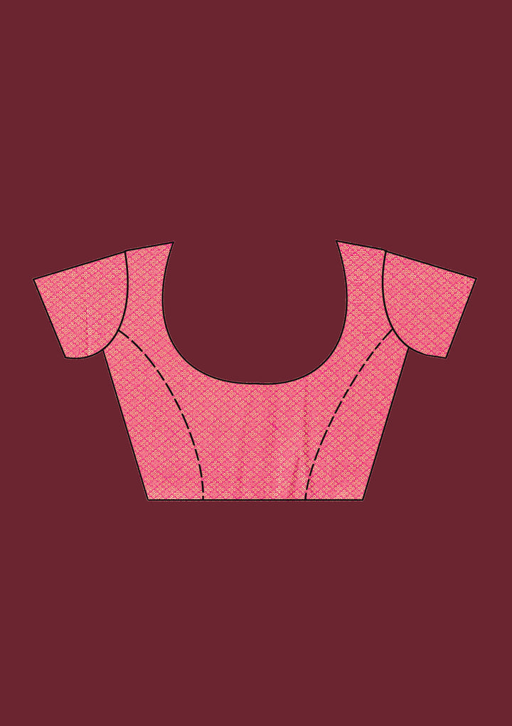 Navy Blue Zariwork Soft Silk Saree