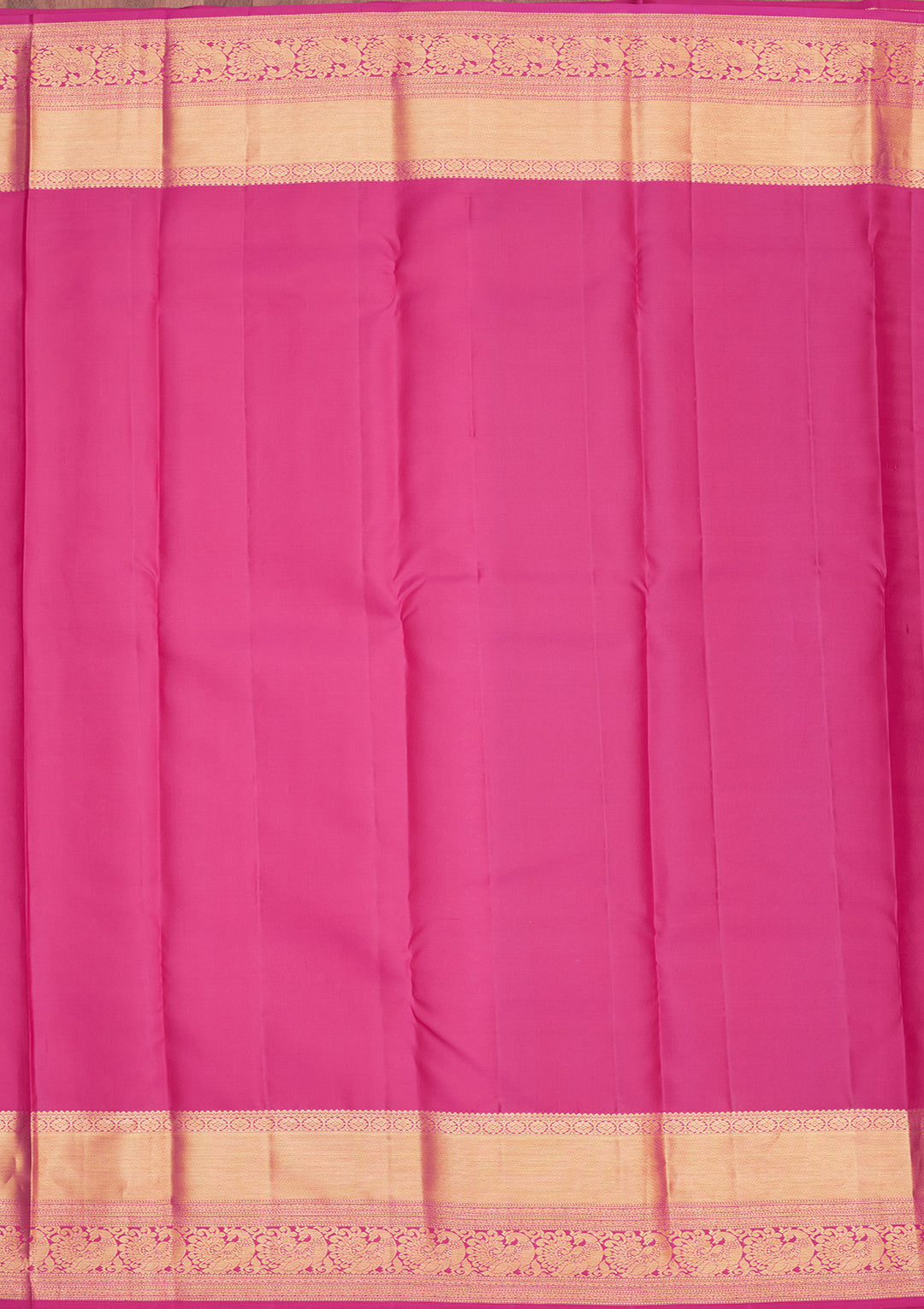 Onion Pink Silk Jaal Gold Zariwork Saree With Matching Blouse Piece