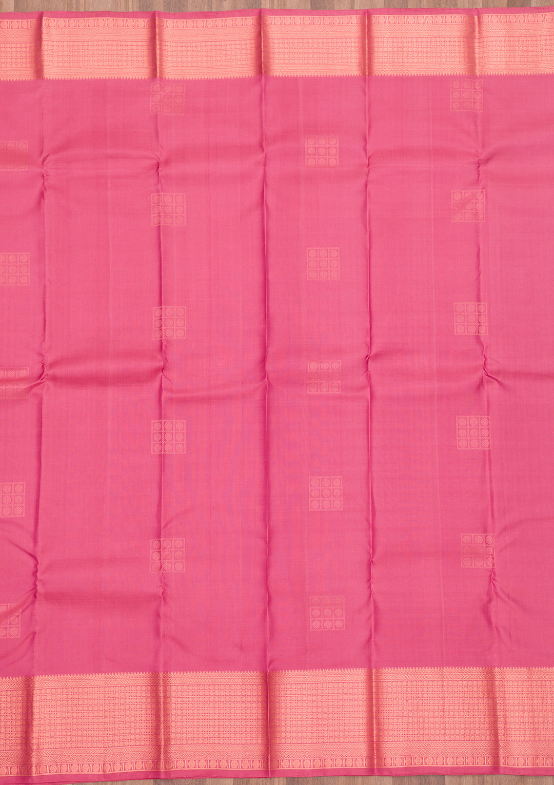 Onion Pink Zariwork Pure Silk Saree