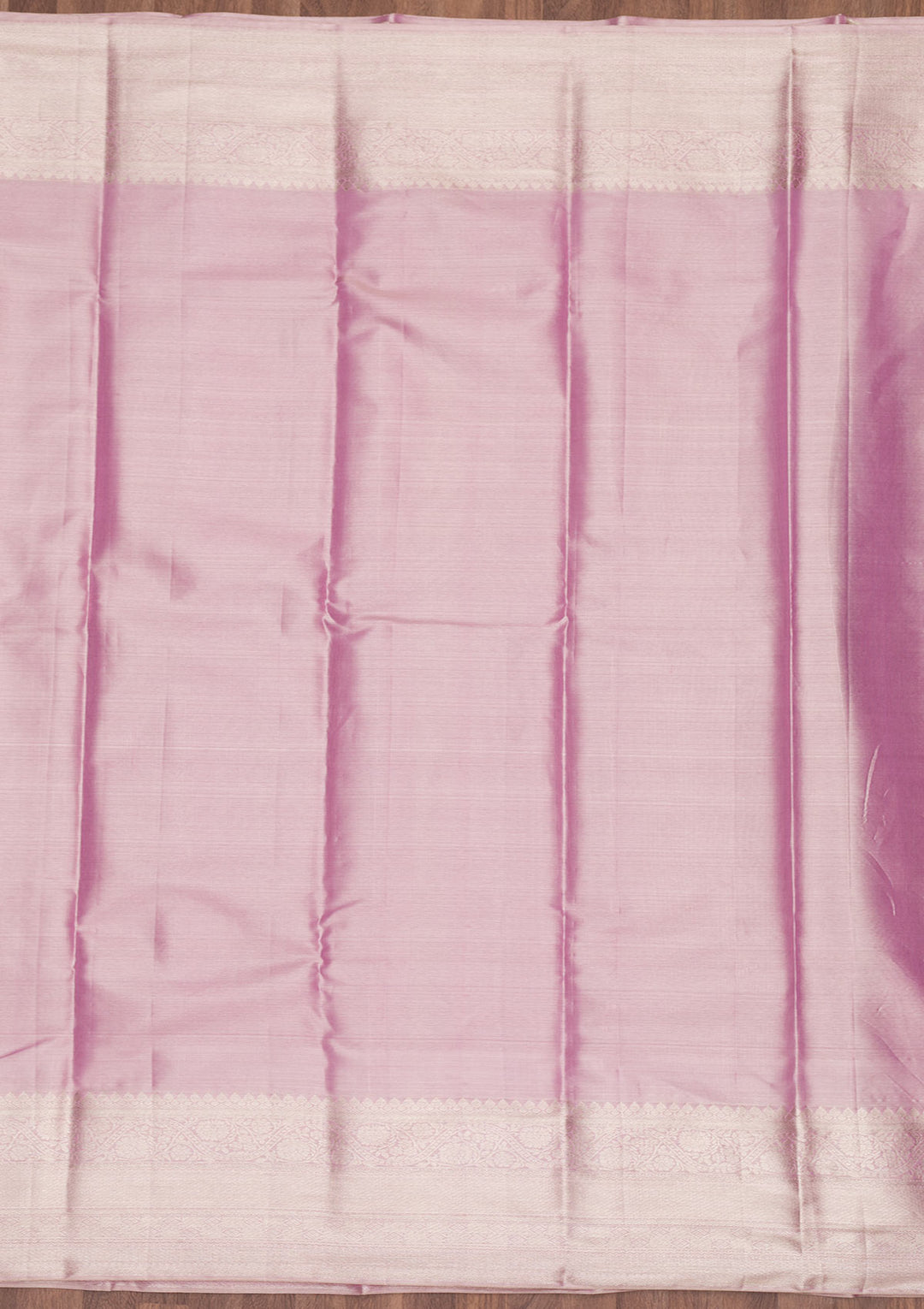 Onion Pink Tissue Jaal Silver Zariwork Saree With Matching Blouse Piece