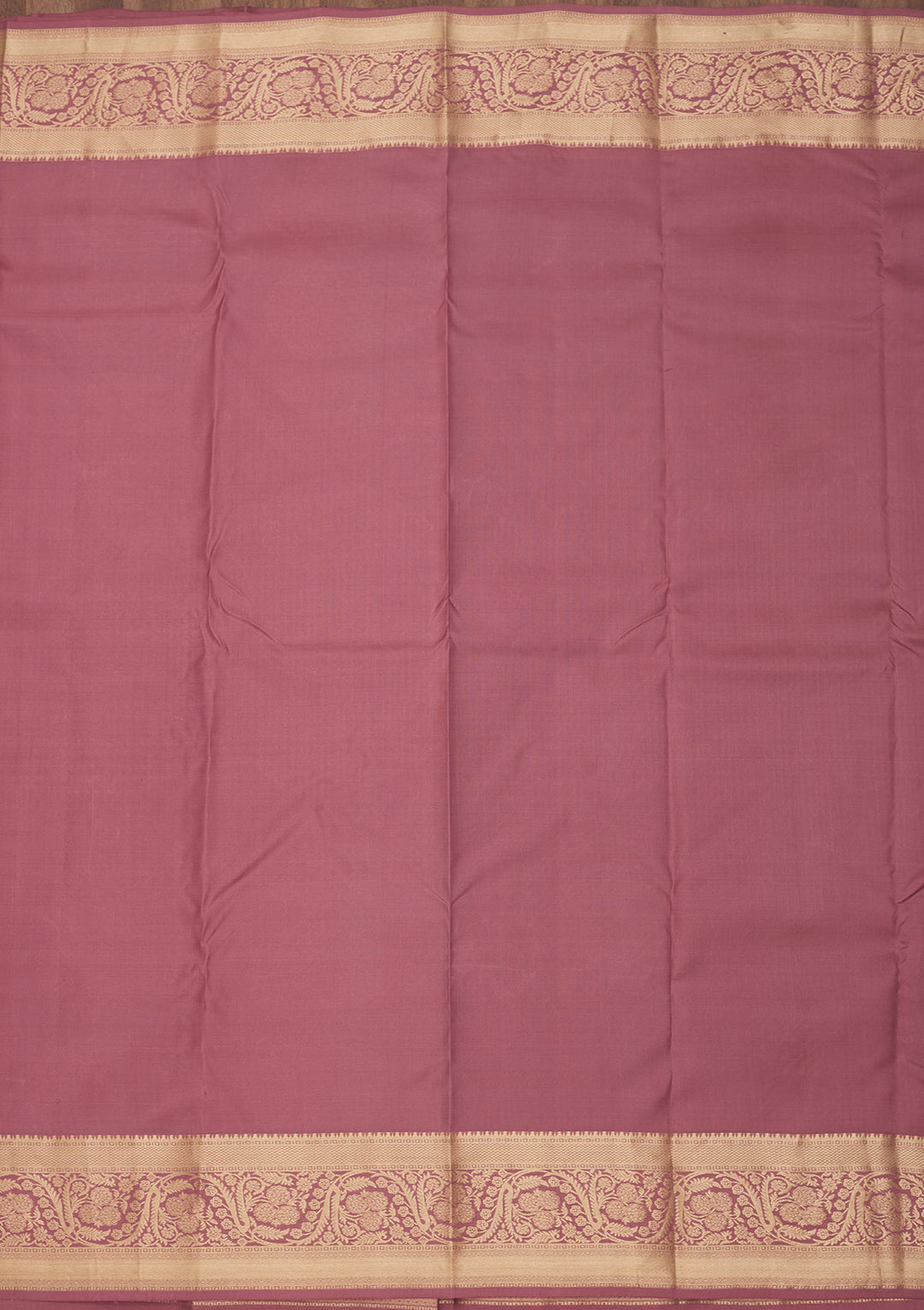 Onion Pink Pure Silk Jaal Zariwork Saree With Matching Blouse Piece