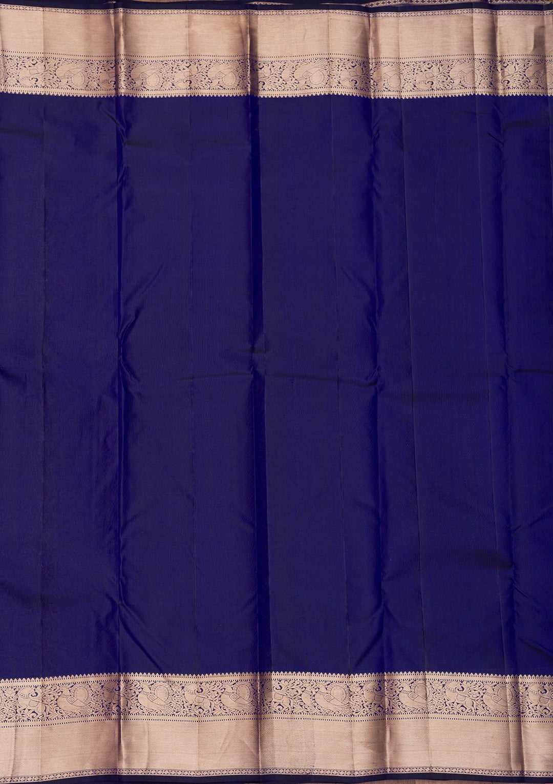 Royal Blue Zariwork Pure Silk Saree