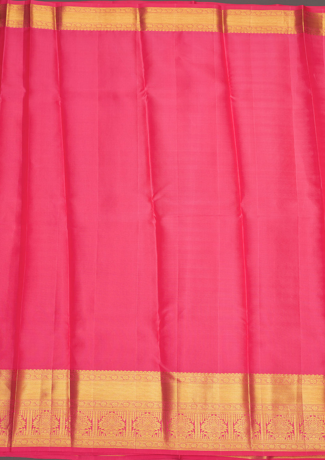 Orange Silk Jaal Gold Zariwork Saree With Matching Blouse Piece