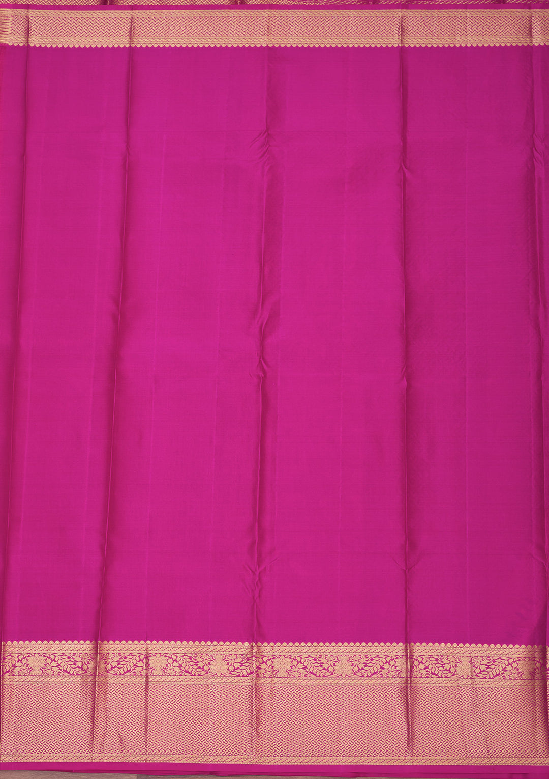 Peach Silk Buti Gold Zariwork Saree With Matching Blouse Piece
