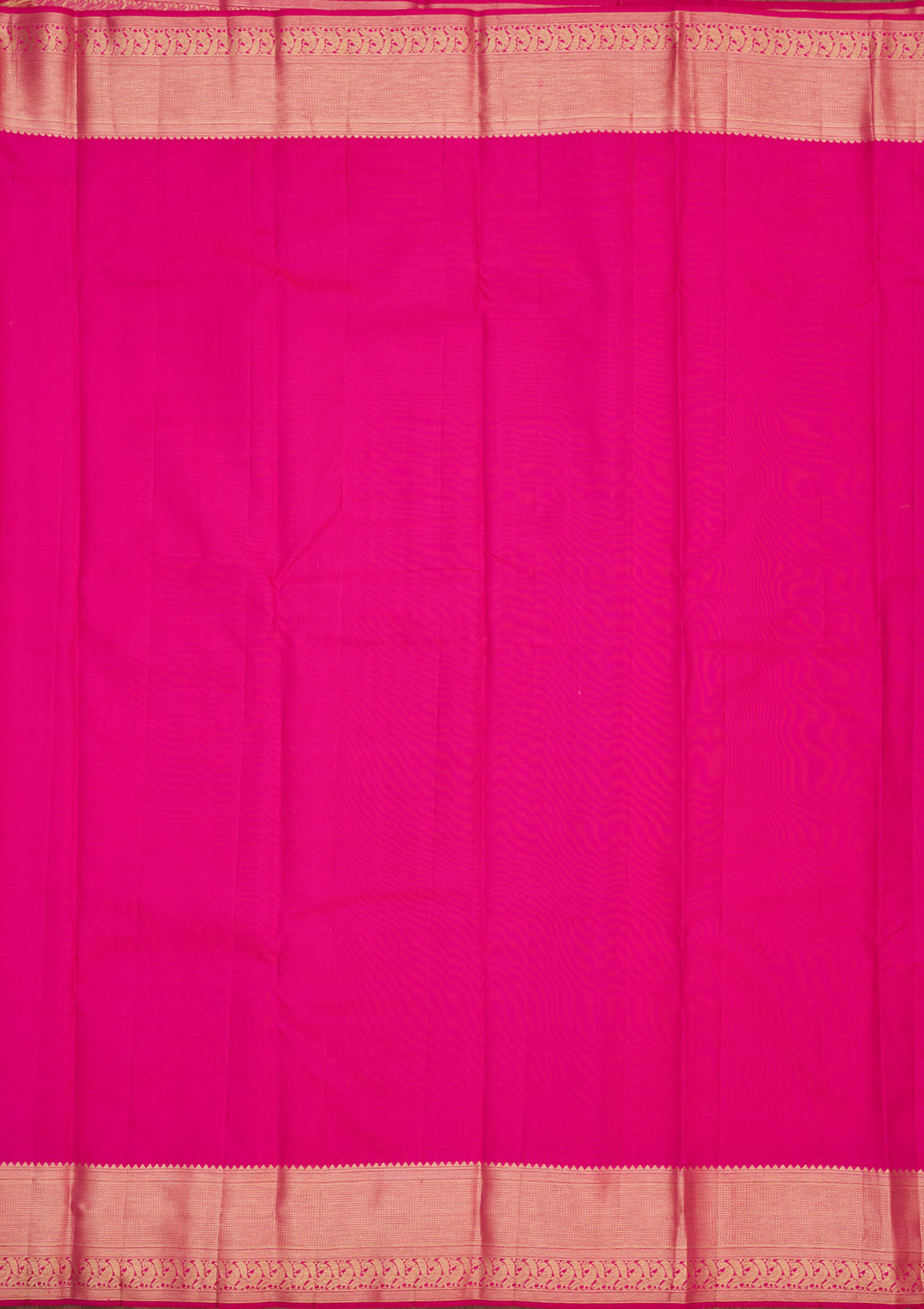 Pink Silk Buti Gold Zariwork Saree With Matching Blouse Piece